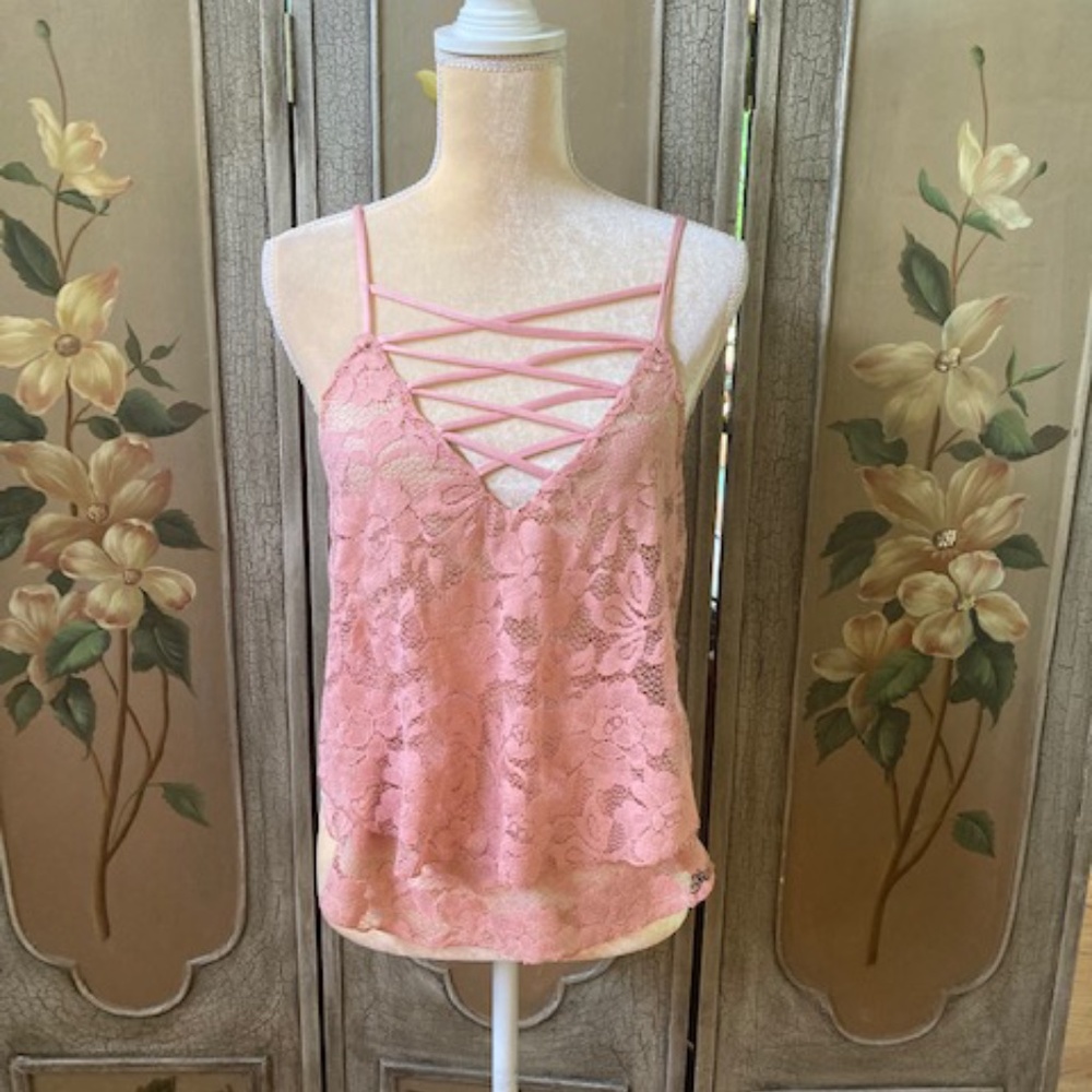 EXPRESS peach blouse Size Small